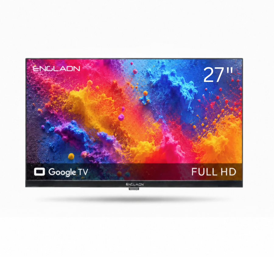 ENGLAON 27’’ FULL HD 12V Smart TV With Chromecast, Bluetooth & Google TV
