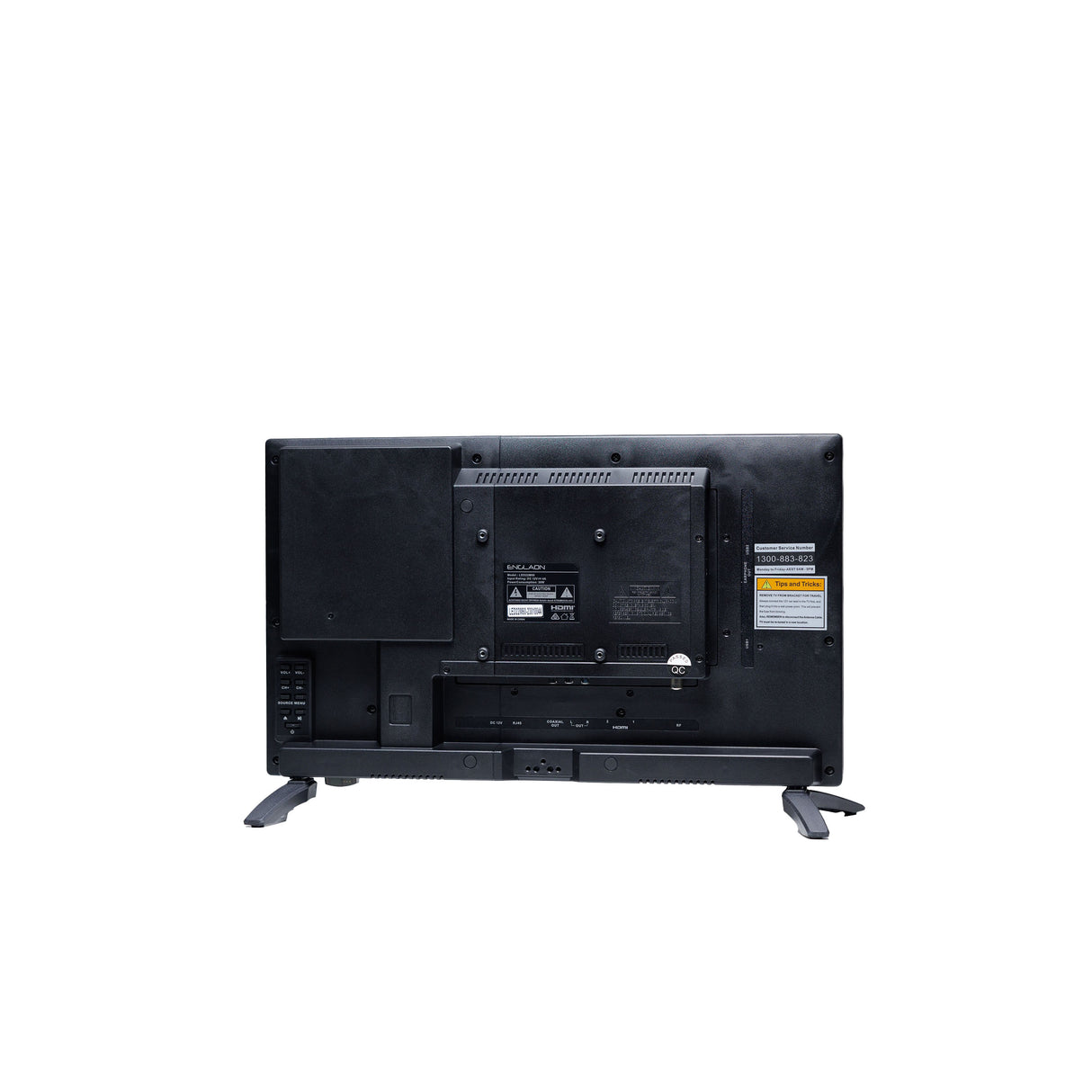 ENGLAON 22’’ Full HD 12V Google TV With Built-in DVD Player, Chromecast & Bluetooth