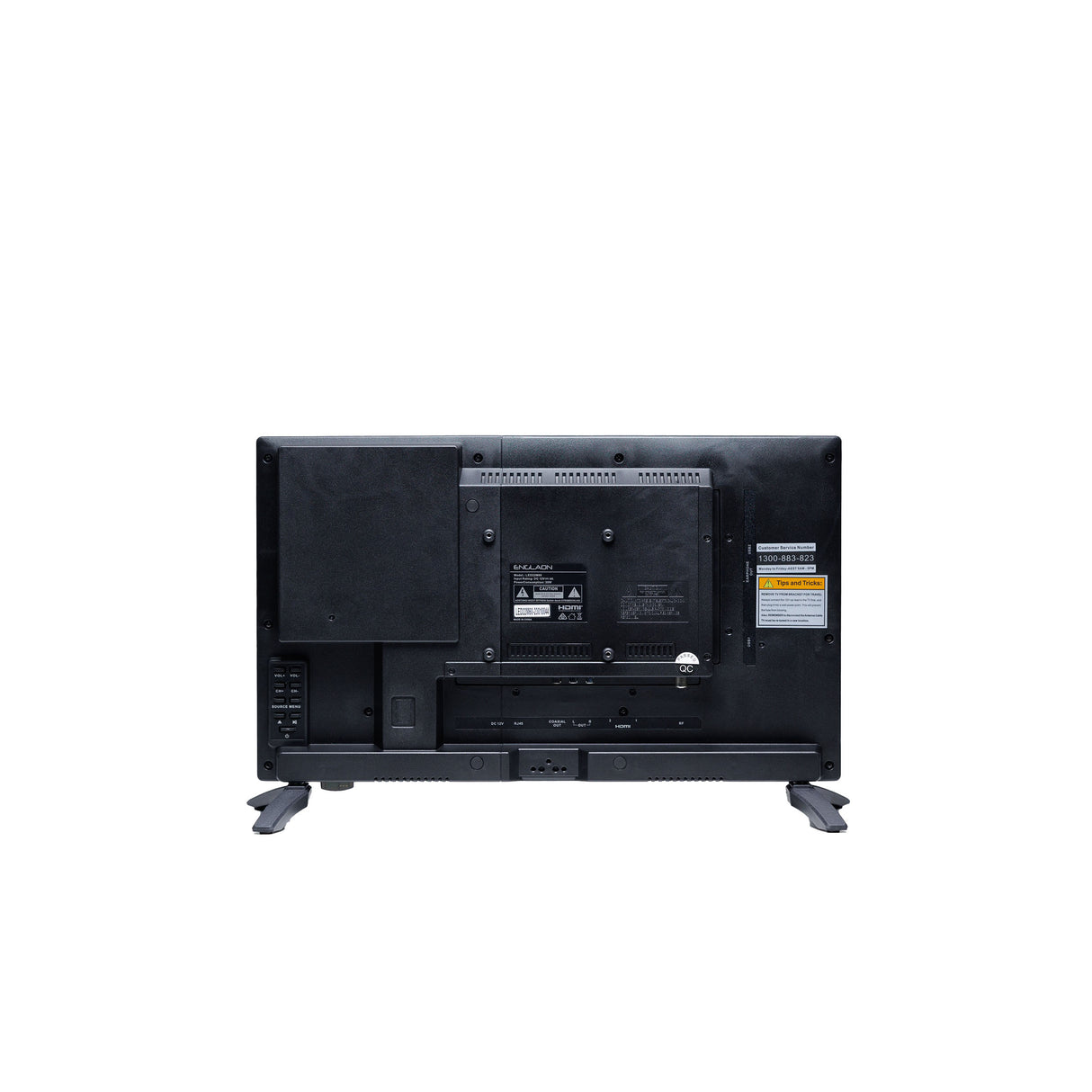 ENGLAON 22’’ Full HD 12V Google TV With Built-in DVD Player, Chromecast & Bluetooth