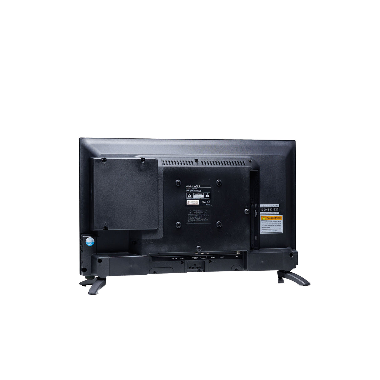 ENGLAON 24’’ Full HD Smart 12V TV With Built-in DVD Player, Chromecast, Bluetooth & Google TV