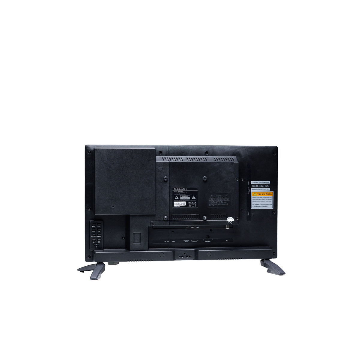 ENGLAON 22’’ Full HD 12V Google TV With Built-in DVD Player, Chromecast & Bluetooth