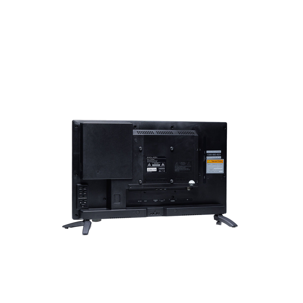 ENGLAON 22’’ Full HD 12V Google TV With Built-in DVD Player, Chromecast & Bluetooth