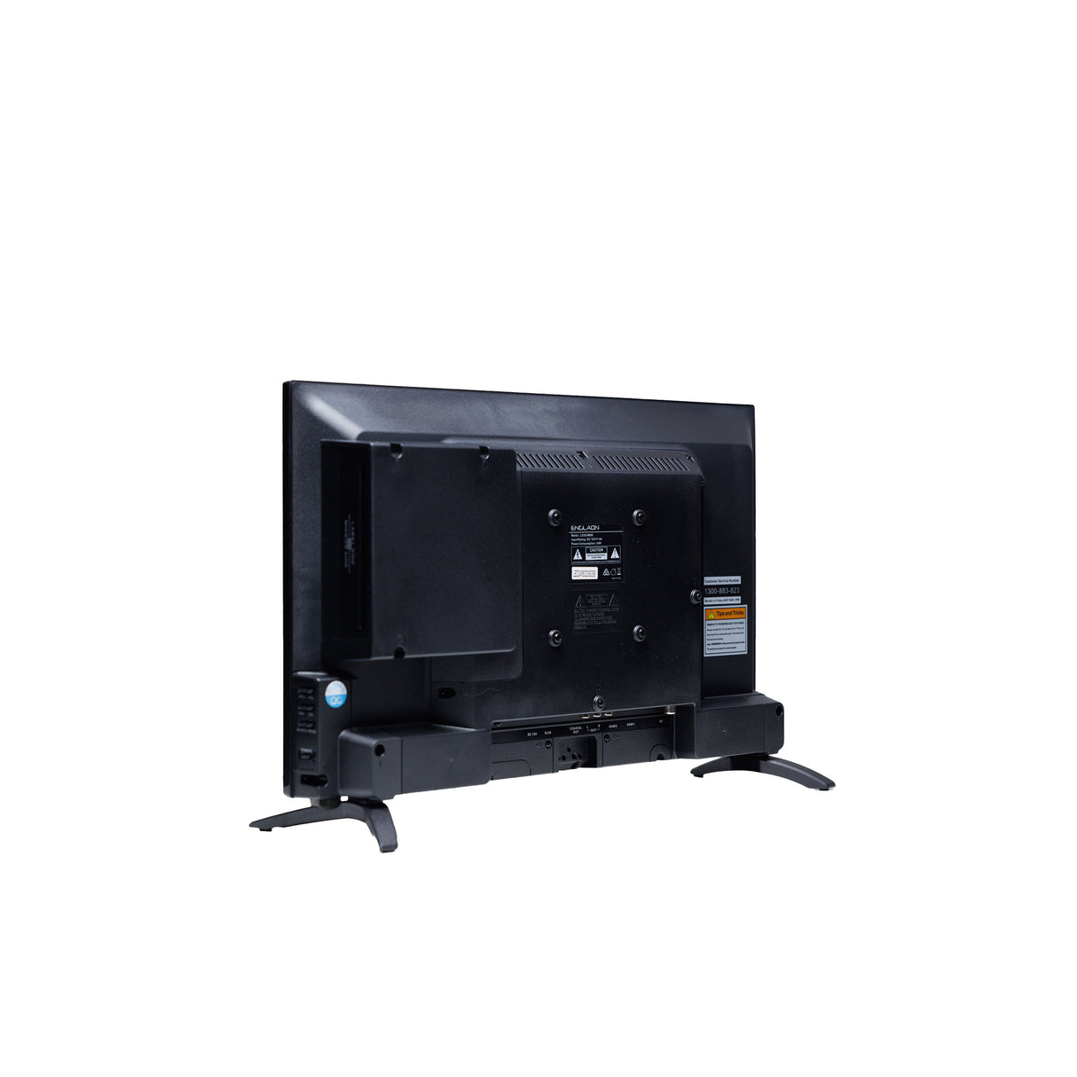 ENGLAON 24’’ Full HD Smart 12V TV With Built-in DVD Player, Chromecast, Bluetooth & Google TV