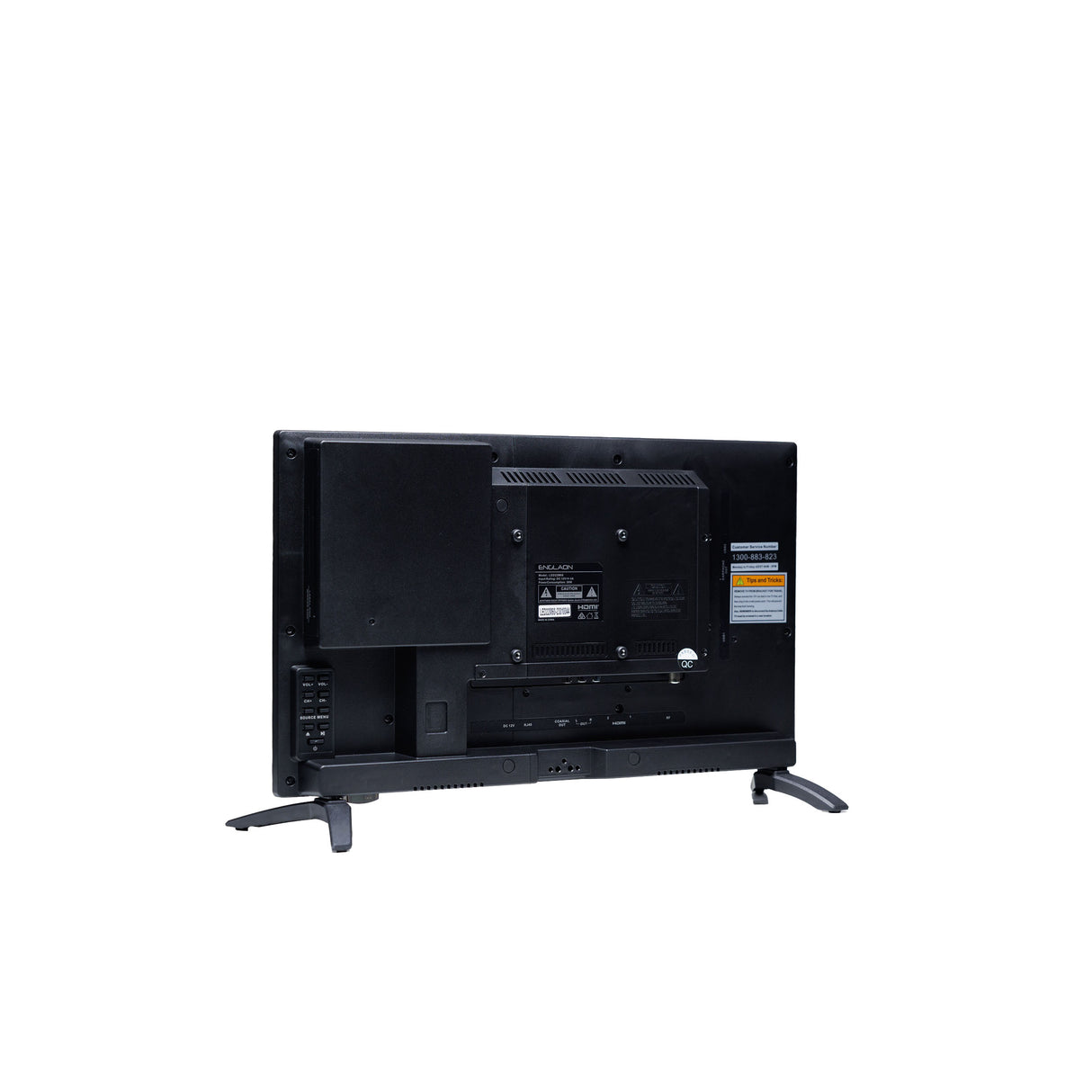 ENGLAON 22’’ Full HD 12V Google TV With Built-in DVD Player, Chromecast & Bluetooth