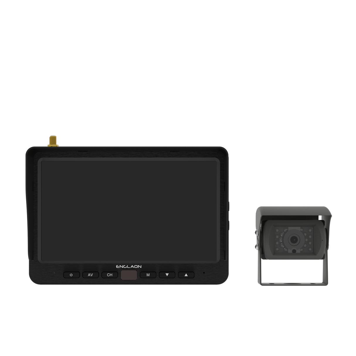 ENGLAON X Series Wireless 7" Monitor Reverse Camera kit for Caravan Truck Campervan , 12 - 32V