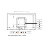 ENGLAON 24″ HD LED 12V TV for Caravans