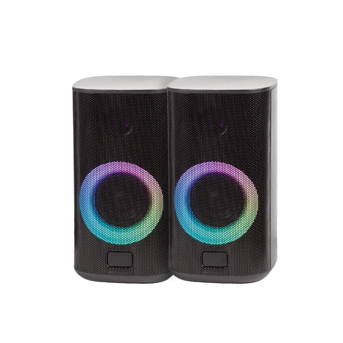 Speakers with light sales effects