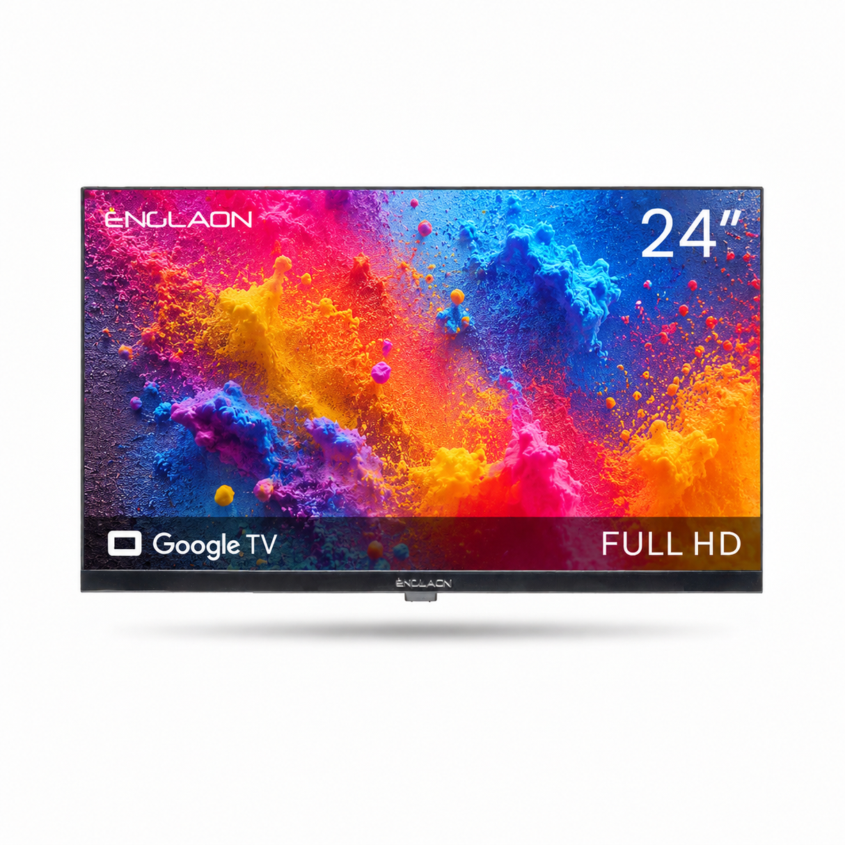 ENGLAON 24” FULL HD 12V Google TV Android 14, Built-in Google Cast & Bluetooth