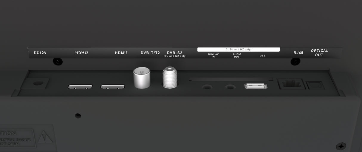 ENGLAON 27’’ Full HD 12V Smart TV With Chromecast, Bluetooth & Google TV