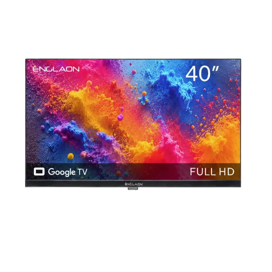 ENGLAON 40” FULL HD 12V Google TV Android 14, Built-in Google Cast & Bluetooth