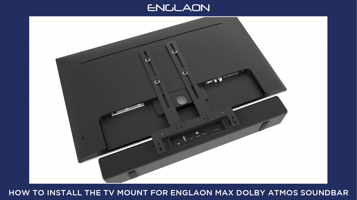 ENGLAON 2.0CH Dolby Atmos Soundbar with HDMI eARC and Bluetooth